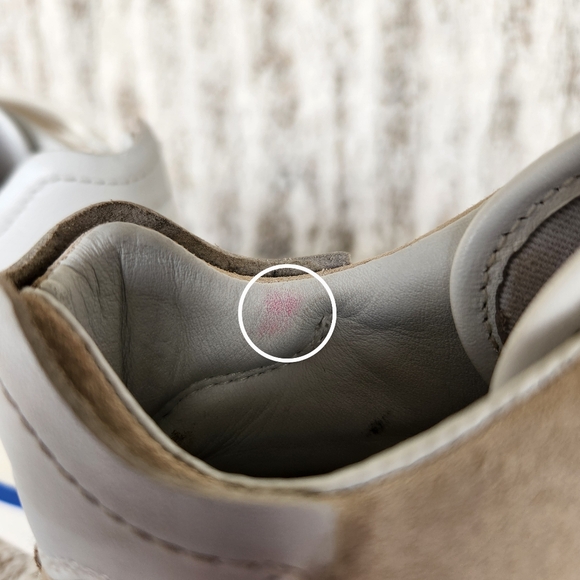 Rag & Bone RB "Army" High Top Sneakers White Blue | Women's Size 8.5 - Picture 13 of 16